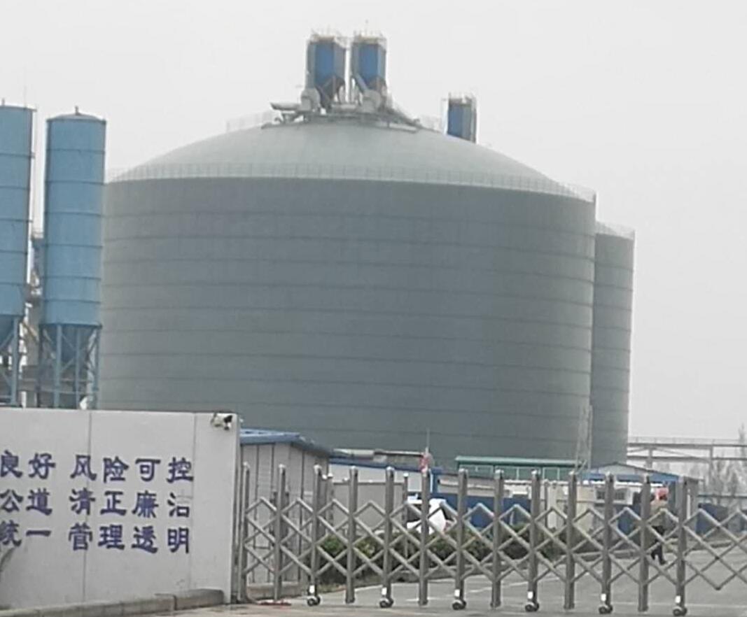 海南藏族4万吨粉煤灰储存库